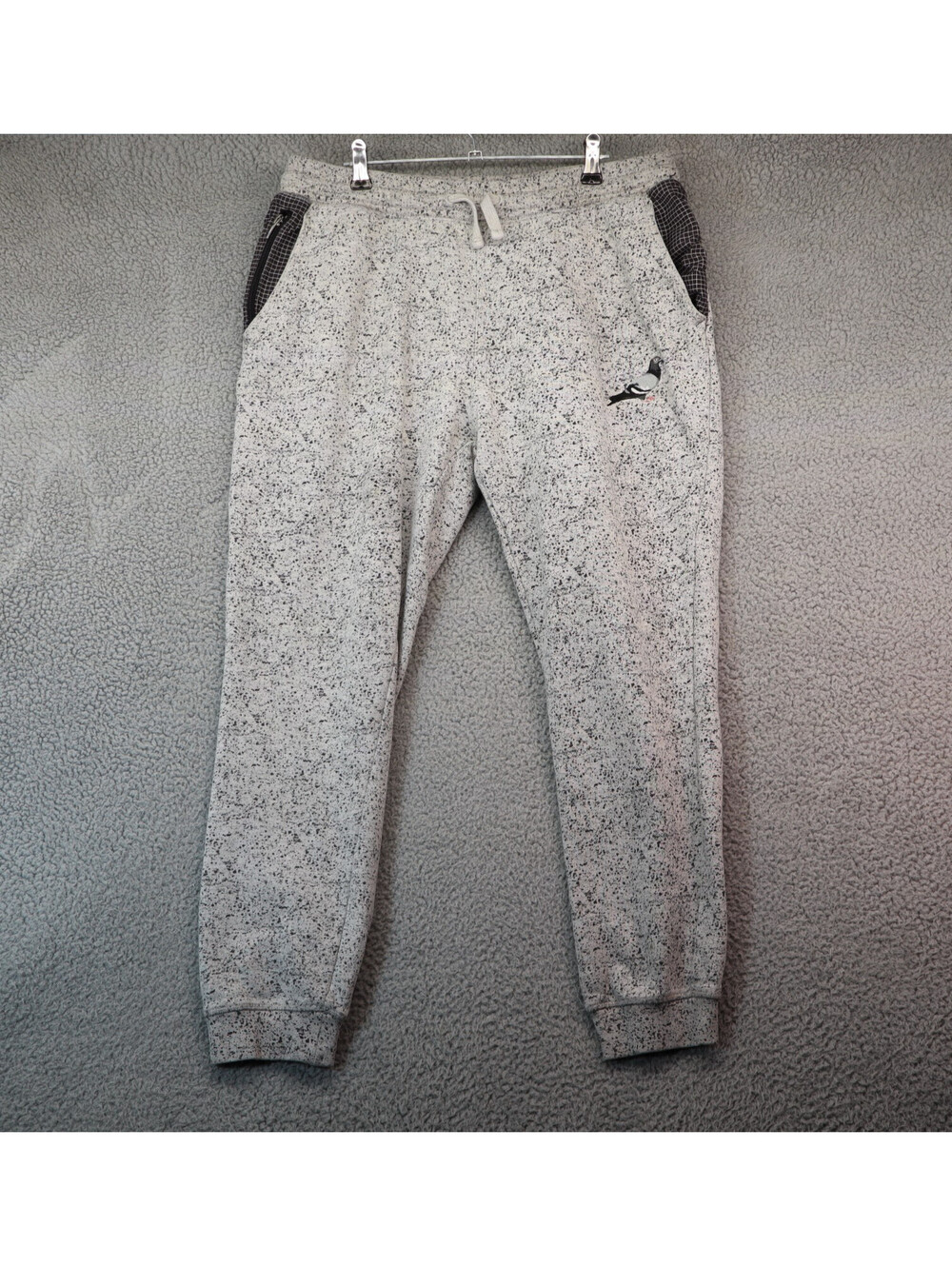 Staple Pigeon Sweatpants Mens XL Concrete Jogger Cement